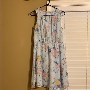 Blue Floral Sundress